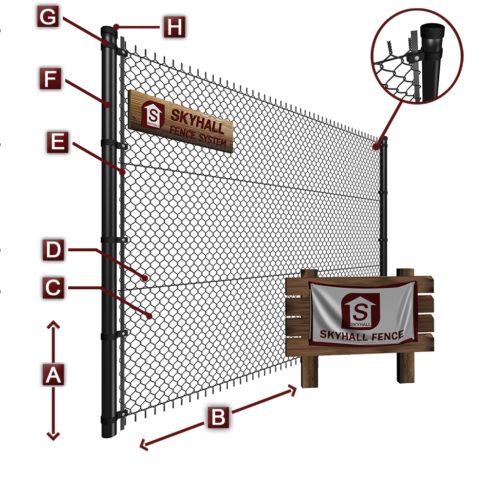 chain link fence