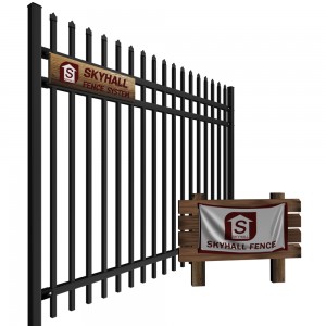 Steel Picket Fence