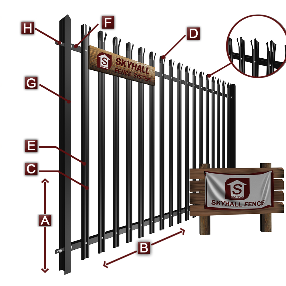 palisade fence