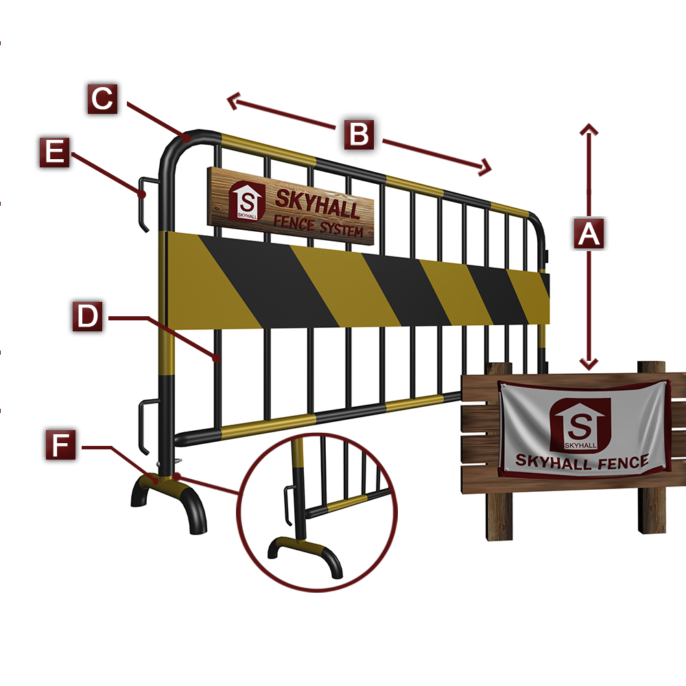 temporary fence