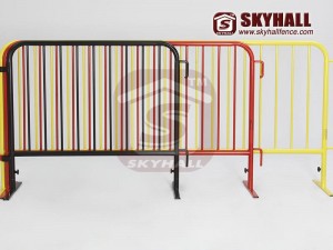 Paint Bright Color on the Crowd Control Barricade (Crowd Control Barricade — How to Make it More Useful)