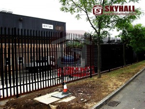 black palisade fence for sale (Newest style of palisade fencing for sale)