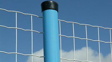 euro fence white color