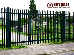steel and security palisade fencing (Newest style of palisade fencing for sale)