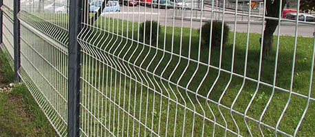 welded mesh fence