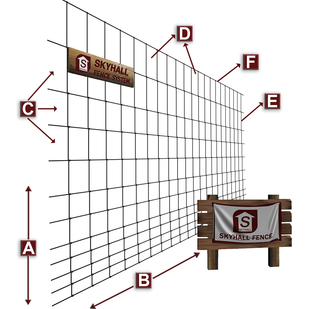 field fencing 3d illustrations