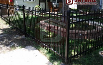 Garden Steel Picket Fencing