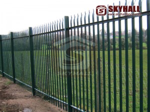 galvanized palisade fencing (Galvanized Palisade Fencing)