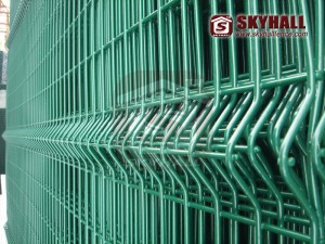 mesh panel-3 RAL6005 (Welded wire mesh fencing panels)