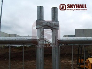 temporary fence clamp (Temporary Fence Construction Panels —— 3 Reason to Choose it to Keep Construction Site Safety)