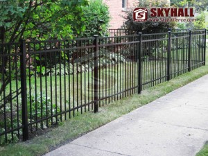 steel picket fencing panels (Steel Picket Fencing Panels)