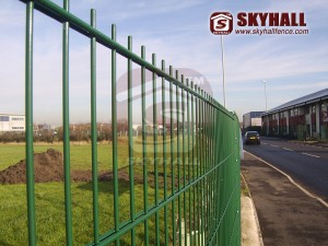 Double wire garden mesh fencing (Double Wire Mesh Panels)
