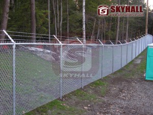 galvanized steel chain link fence (Galvanized Steel Chain Link Fence)