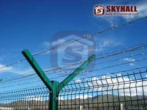 barbed wire fence (Barbed Wire Fence)